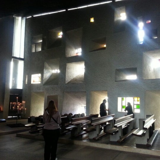 Notre Dame Du Haut Kirche In Ronchamp