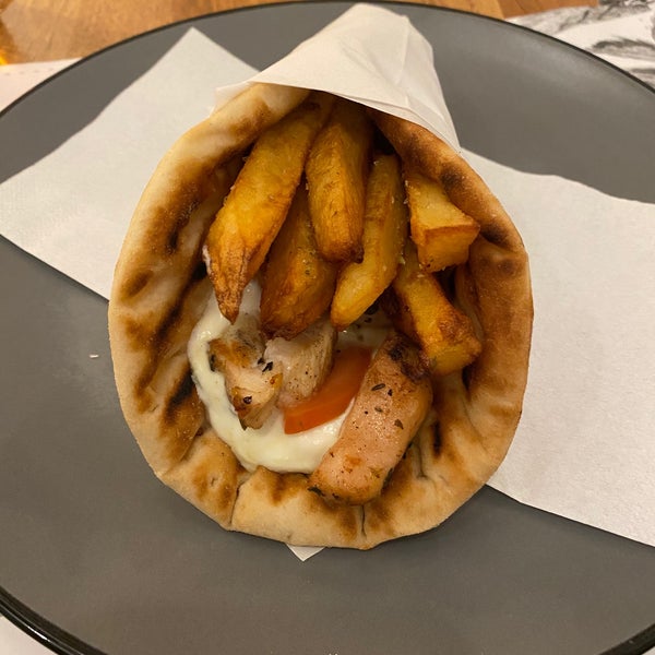 I took the souvlaki in pita bread, it was delicious !!!! The products were so fresh and straight from Greece ❤️