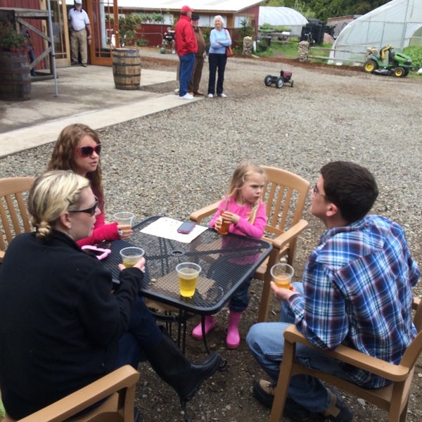 Photo taken at Finnriver Farm &amp; Cidery by Jason M. on 5/4/2014