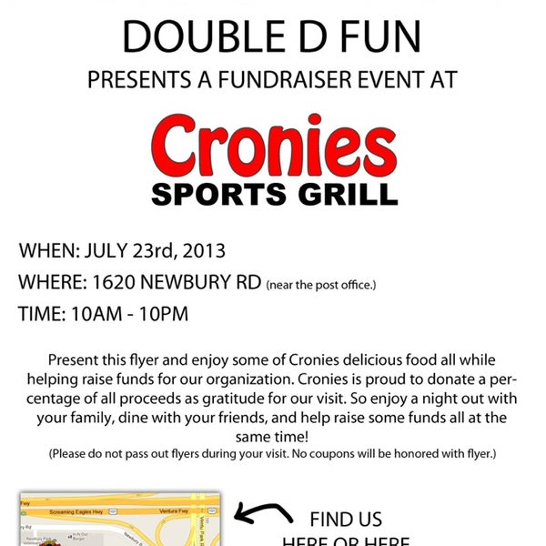 รูปภาพถ่ายที่ Cronies Sports Grill โดย Andria P. เมื่อ 7/24/2013