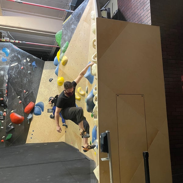 Photo taken at Brooklyn Boulders by Barb L. on 5/14/2021