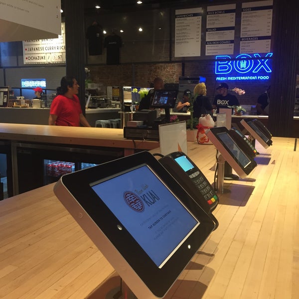 If you have credit or debit, just use the iPad to order your meal.