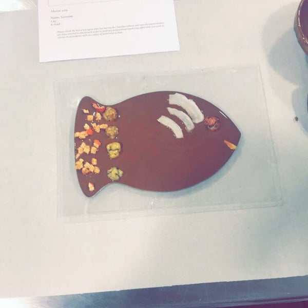 Foto diambil di Musée Les Secrets du Chocolat oleh Mohammed B. pada 9/7/2019