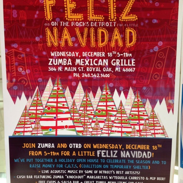 รูปภาพถ่ายที่ Zúmba Mexican Grille โดย Jesse E. เมื่อ 12/18/2013