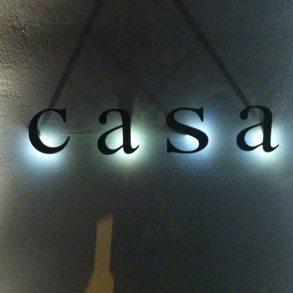 Photo taken at Casa Restaurant &amp; Cocktail Bar by Lefteris K. on 11/5/2013