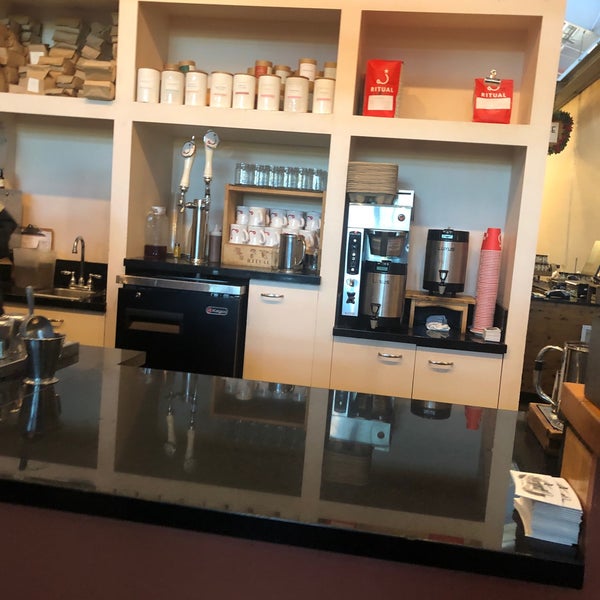 Photo taken at Ritual Coffee Roasters by Spatial Media on 1/6/2020