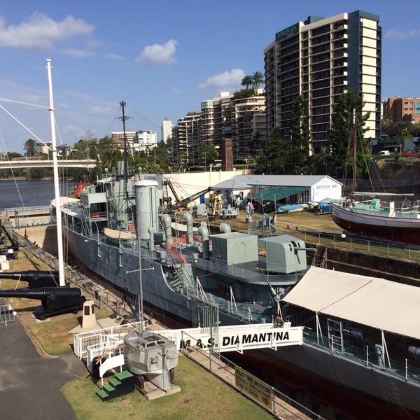 Das Foto wurde bei Queensland Maritime Museum von Spatial Media am 1/7/2014 aufgenommen