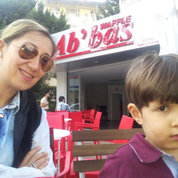 Photo taken at Ab&#39;bas Waffle by Ibrahim Z. on 11/17/2013