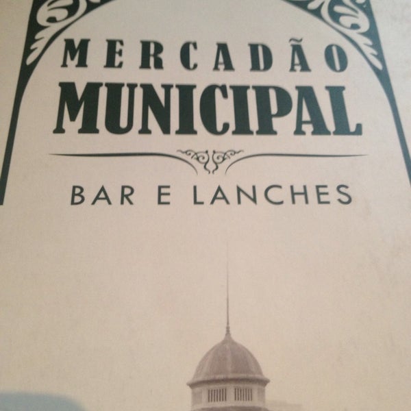 Photo taken at Mercadão Municipal Bar &amp; Lanches by Heloisa O. on 9/14/2014