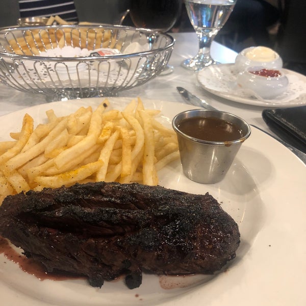 Photo taken at Vieux-Port Steakhouse by Keyvan K. on 5/19/2019