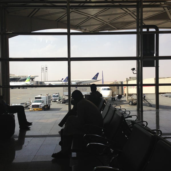Photo taken at King Khalid International Airport (RUH) by Şimşek M. on 5/2/2013