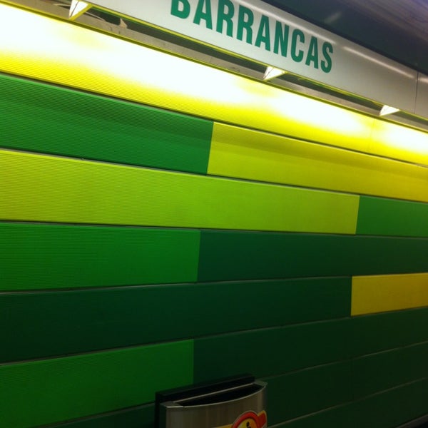 Photo taken at Metro Barrancas by Katherine B. on 8/3/2013