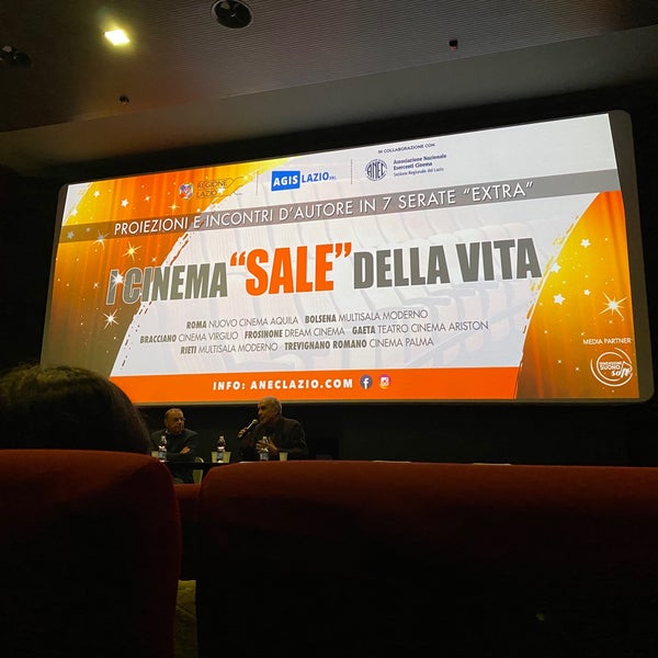 Photo prise au Nuovo Cinema Aquila par Claudio B. le10/19/2021