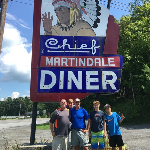 Photo taken at Martindale Chief Diner by Walt F. on 8/13/2016