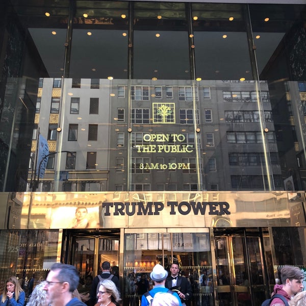 Photo taken at Trump Tower by Booie on 10/12/2018