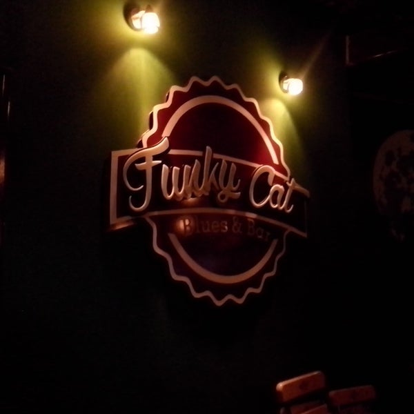 Photo taken at Funky Cat Blues &amp; Bar by In Situ Mezcalería on 8/3/2014
