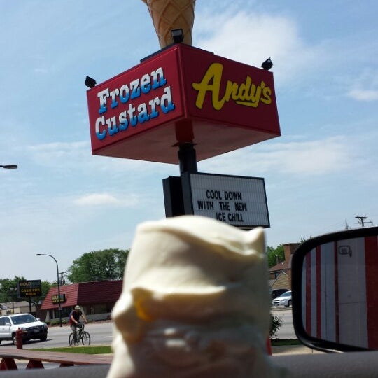 Photo taken at Andy&#39;s Frozen Custard by Yvette Marie on 6/23/2013