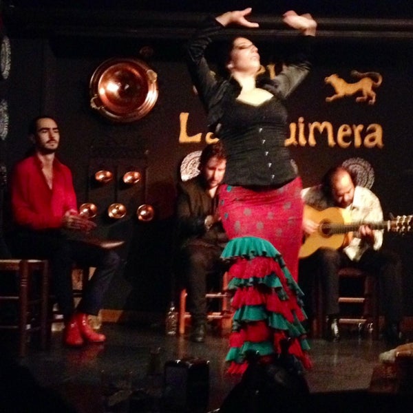 Снимок сделан в La Quimera Tablao Flamenco y Sala Rociera пользователем Ilker I. 12/3/2014