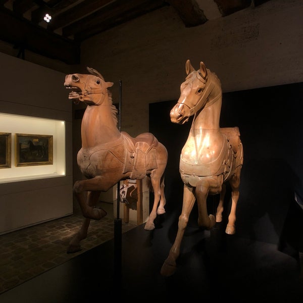 Photo taken at Musée Vivant du Cheval by Ajith K. on 10/3/2018