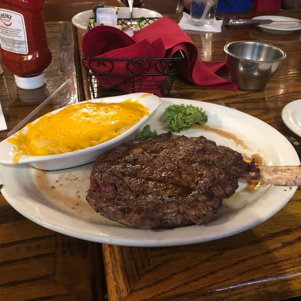 Photo taken at Riscky&#39;s Steakhouse by Ryan W. on 7/28/2019