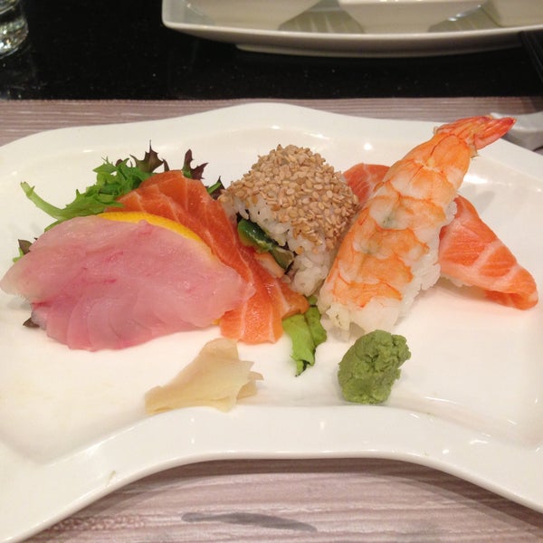 Photo taken at Miyako Japanese Cuisine &amp; Teppanyaki by Dion S. on 5/2/2013