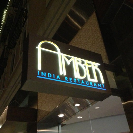 Photo taken at Amber India by Jimmy F. on 12/3/2012