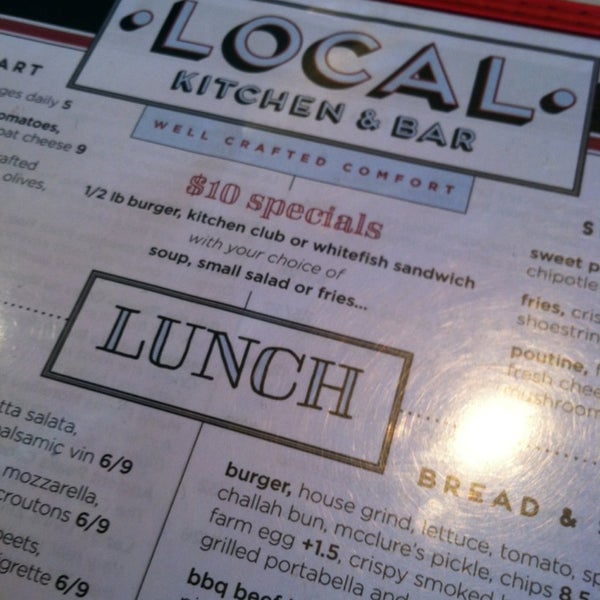 Local Kitchen & Bar (Now Closed) American Restaurant in Downtown Ferndale