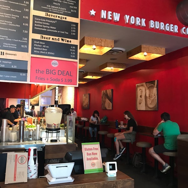 Photo taken at New York Burger Co. by Ben C. on 7/18/2018