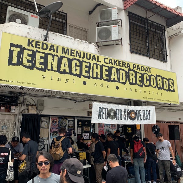 Photos At Teenage Head Records Music Store