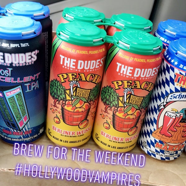 Photo taken at The Dudes&#39; Brewing Company by Carlos S. on 5/10/2019