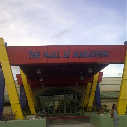 Stores in the top mall at marathon