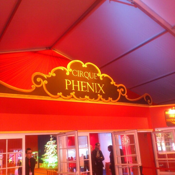 Photo taken at Cirque Phénix by Nicolas C. on 12/28/2013