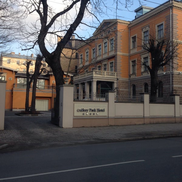 Photo taken at Gallery Park Hotel &amp; SPA by Mārtiņš U. on 2/25/2015