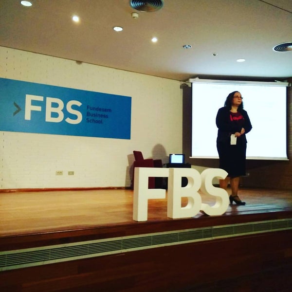 Photo taken at Fundesem Business School by Jorge G. on 2/18/2016