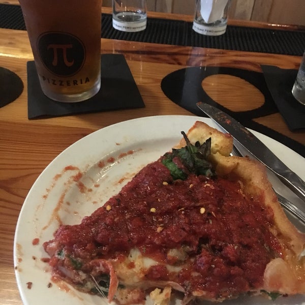 Photo taken at Pi Pizzeria by Lucas D. on 8/26/2018