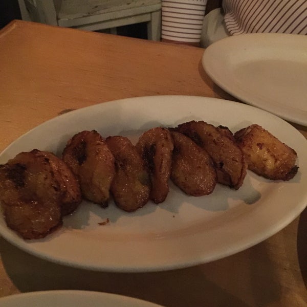 Love the maduros (sweet plantains). Such an amazing side.