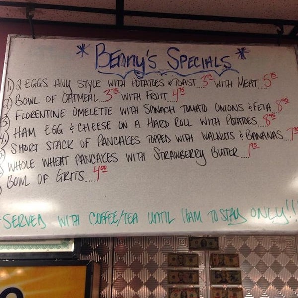 Photo taken at Benny&#39;s Luncheonette by Diana 3. on 9/15/2014