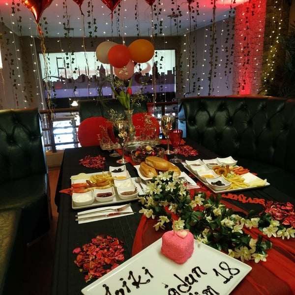 Gaziantep doğum günü evlilik teklifi yıldönümü organizasyon size özel üst katta çok uygun fiyatlarla