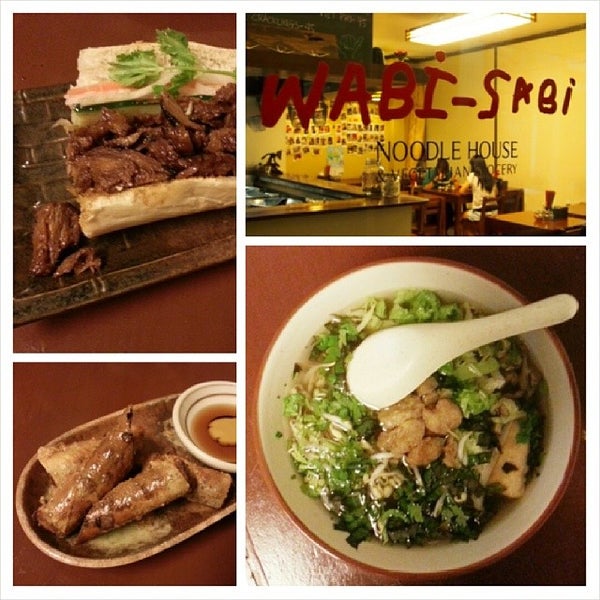 รูปภาพถ่ายที่ Wabi-Sabi Noodle House &amp; Vegetarian Grocery โดย 🇯 🇮 🇲  📱 G. เมื่อ 12/18/2013