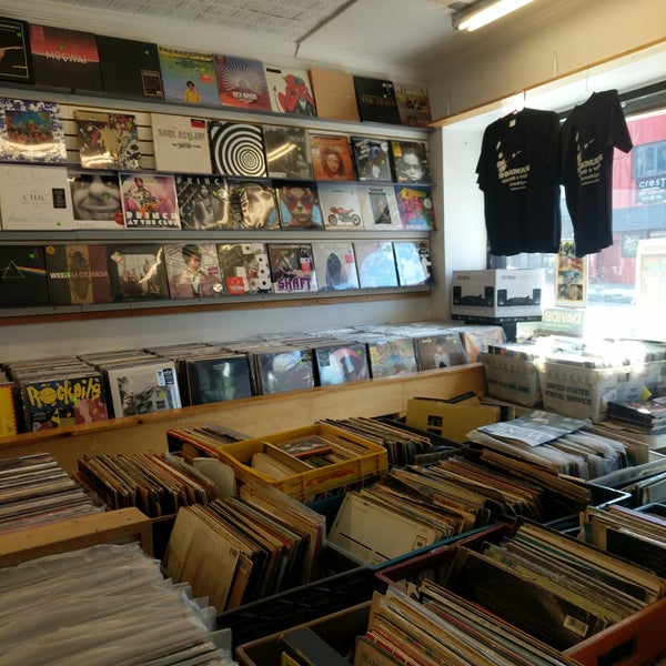 Norman's Sound & Vision Record Store in Williamsburg