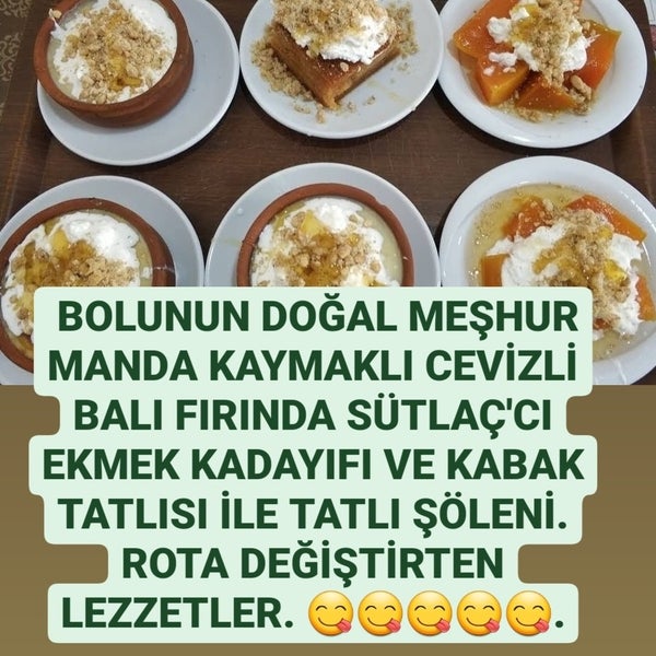 Снимок сделан в Bolu Hanzade Restaurant - Yöresel Lezzetler Noktası пользователем FAKIR 1/4/2022