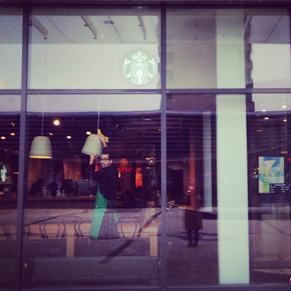 Photo taken at Starbucks by shimomuu on 1/21/2015