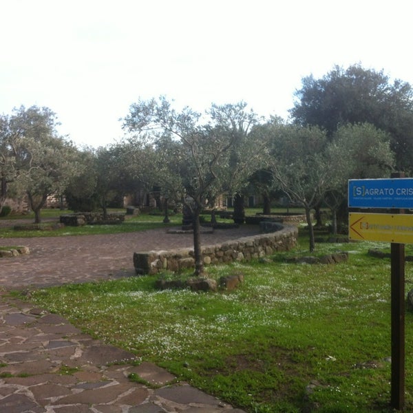 Photo taken at Parco Archeologico di Santa Cristina by Toni A. on 3/16/2013