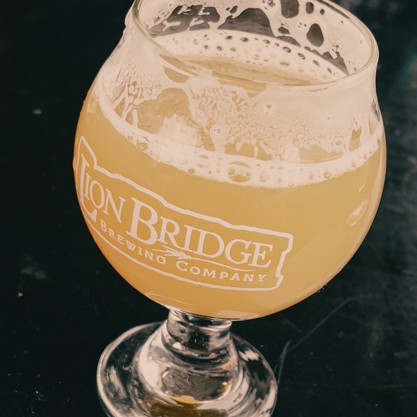 Photo taken at Lion Bridge Brewing Company by Dave A. on 1/7/2023