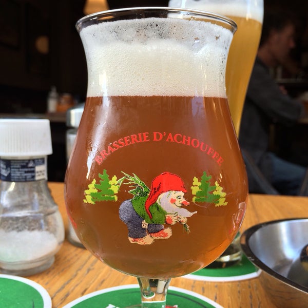 Get a refreshing La Chouffe (best beer ever), some of their great Bitter Ballen and just relax!