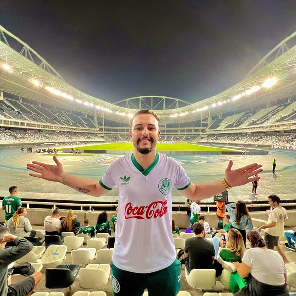 Photo taken at Nilton Santos Stadium (Engenhão) by Rodrigo W. on 10/4/2022