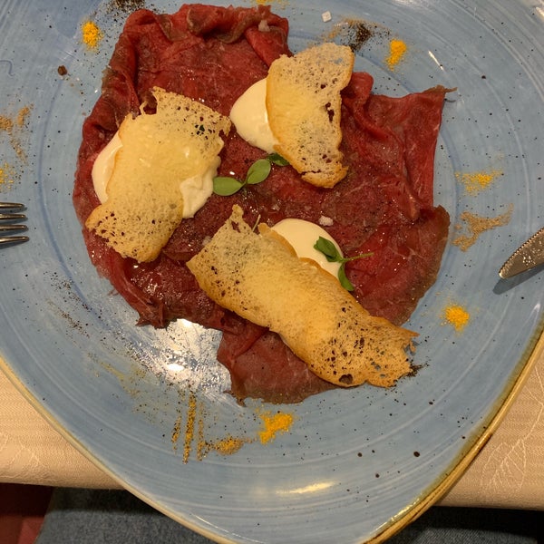 Photo taken at Bistrot de Venise by July P. on 3/16/2019