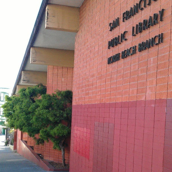 Photo taken at North Beach Branch Library by Michael K. on 4/24/2013