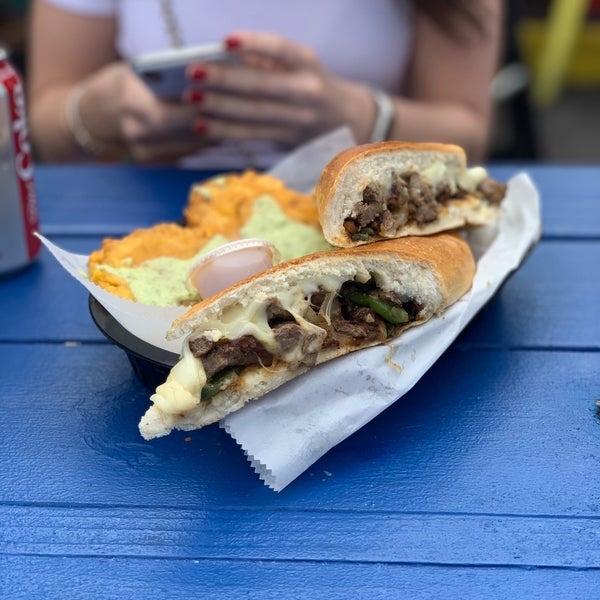 Sandwiches are enormous, and the backyard is kitschy. Outside of the Cuban sandwich, the Cuban Philly is a solid way to fill up.