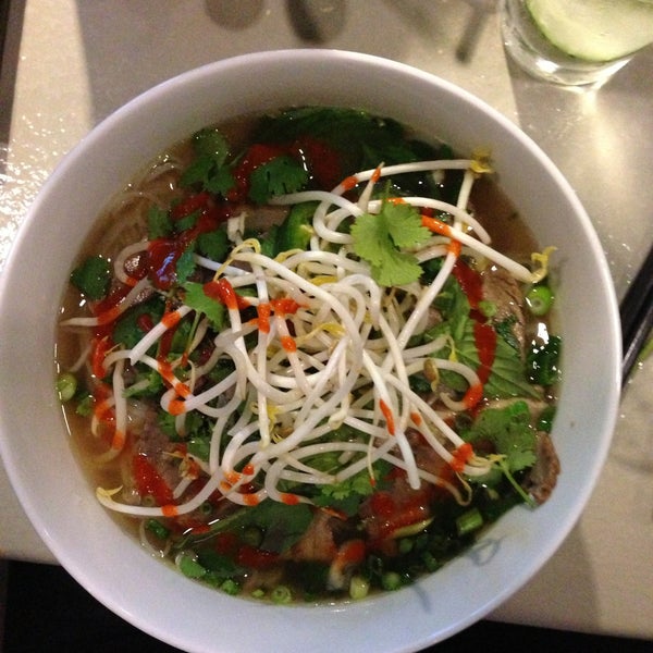 Try the Pho. I dare you to finish it.